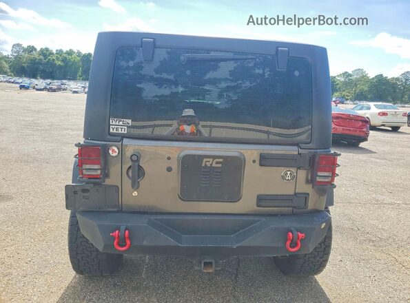 1C4BJWDG0GL326731 2016 JEEP WRANGLER Серый Вид сзади