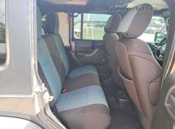 1C4BJWDG0GL326731 2016 JEEP WRANGLER Серый Вид задних сидений
