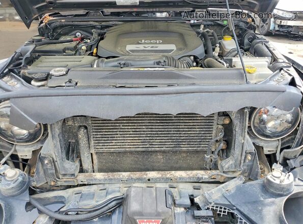 1C4BJWDG0GL343075 2016 JEEP WRANGLER Charcoal Սալոնի հետևի տեսք