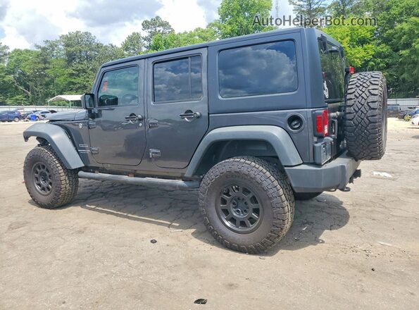 1C4BJWDG0GL343075 2016 JEEP WRANGLER Charcoal Հետևի ձախ