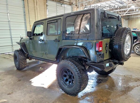 1C4BJWDG1GL100195 2016 JEEP WRANGLER Green Задня ліва чверть