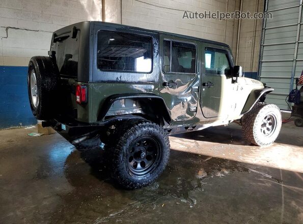 1C4BJWDG1GL100195 2016 JEEP WRANGLER Green Задня права чверть