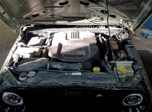 1C4BJWDG1GL100195 2016 JEEP WRANGLER Green Вид підкапотного простору