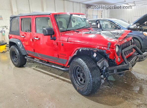 1C4BJWDG1GL325104 2016 JEEP WRANGLER Red 