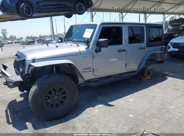 1C4BJWDG1JL883154 2018 JEEP WRANGLER Серый Передняя левая четверть