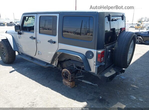 1C4BJWDG1JL883154 2018 JEEP WRANGLER Серый Задняя левая четверть
