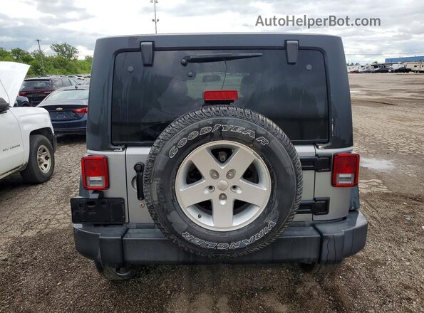 1C4BJWDG1JL887611 2018 JEEP WRANGLER Gray უკანა ხედი