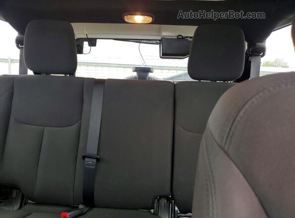 1C4BJWDG1JL887611 2018 JEEP WRANGLER Gray უკანა სავარძლების ხედი