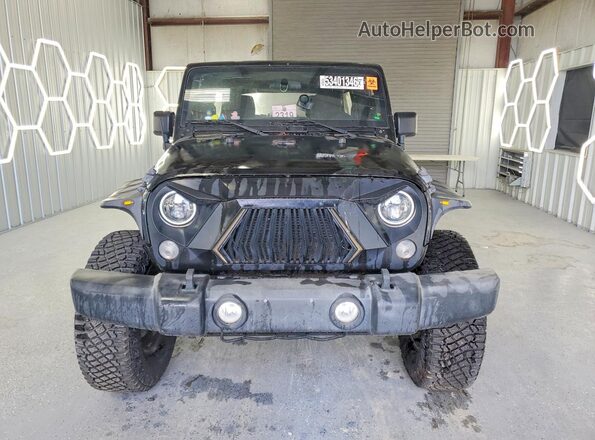 1C4BJWDG2GL178842 2016 JEEP WRANGLER Черный Вид спереди