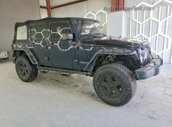 1C4BJWDG2GL178842 2016 JEEP WRANGLER Черный Передняя правая четверть