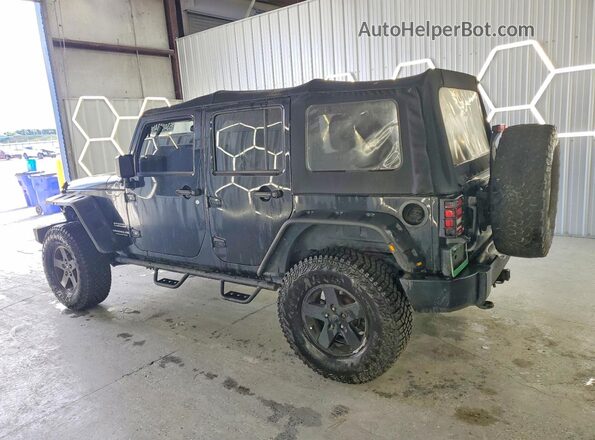 1C4BJWDG2GL178842 2016 JEEP WRANGLER Черный Задняя левая четверть