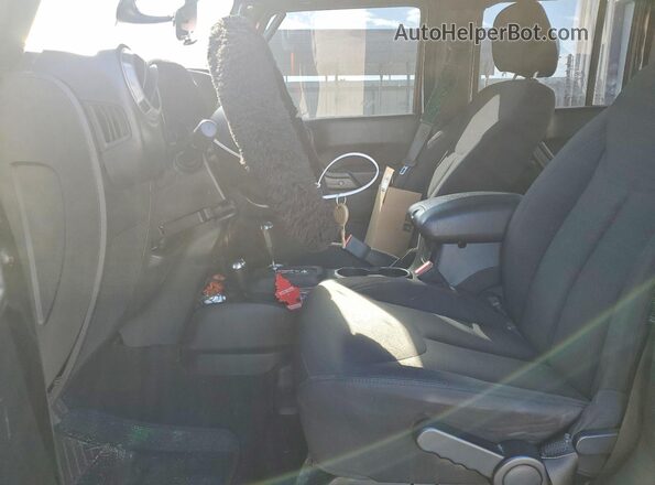 1C4BJWDG2GL178842 2016 JEEP WRANGLER Черный Вид салона спереди