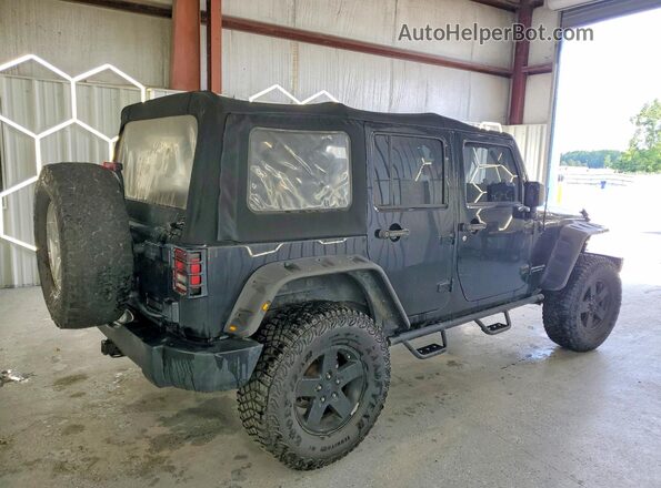 1C4BJWDG2GL178842 2016 JEEP WRANGLER Черный Задняя правая четверть