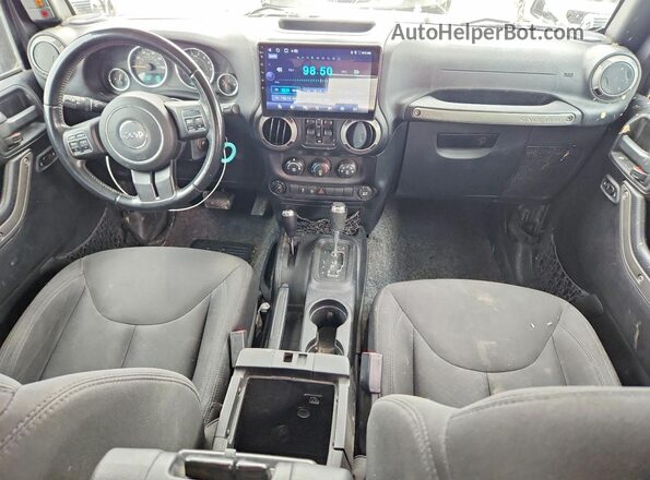1C4BJWDG2GL190974 2016 JEEP WRANGLER Charcoal Вид панелі приладів