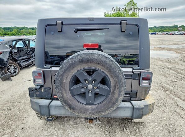 1C4BJWDG2GL190974 2016 JEEP WRANGLER Charcoal Вид ззаду