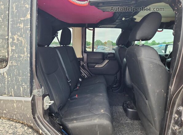 1C4BJWDG2GL190974 2016 JEEP WRANGLER Charcoal Вид задніх сидінь