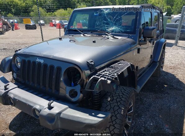 1C4BJWDG2GL322888 2016 JEEP WRANGLER UNLIMITED Gray Widok z przodu