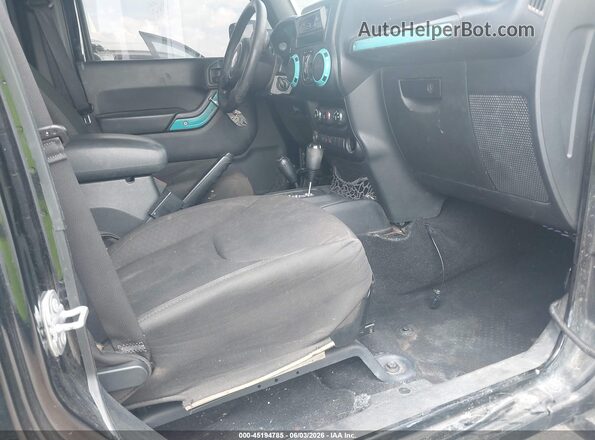 1C4BJWDG2GL344129 2016 JEEP WRANGLER UNLIMITED Black Вид салону спереду