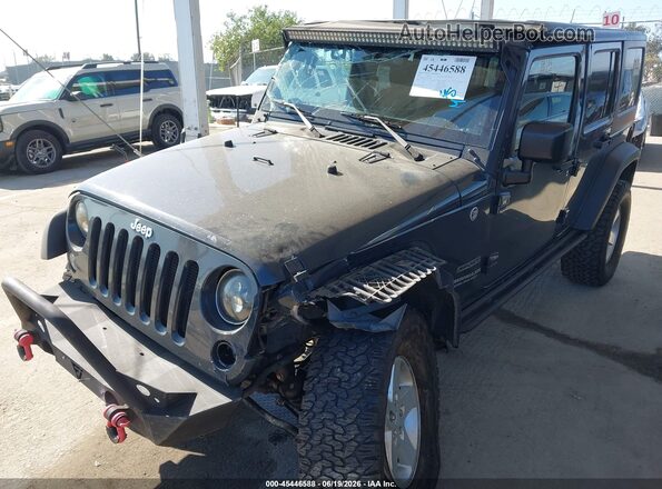 1C4BJWDG2HL581088 2017 JEEP WRANGLER UNLIMITED Gray Դիմացի տեսք