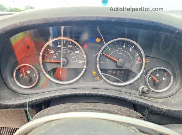 1C4BJWDG2HL609682 2017 JEEP WRANGLER Blue ხელსაწყოთა პანელის ხედი