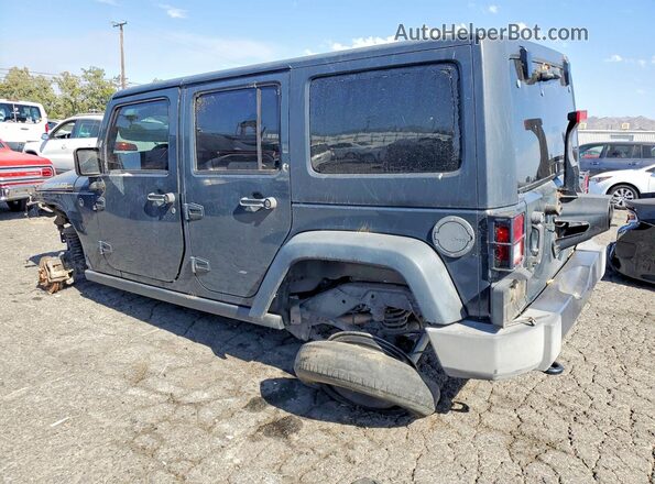 1C4BJWDG2HL669557 2017 JEEP WRANGLER Gray Rear left