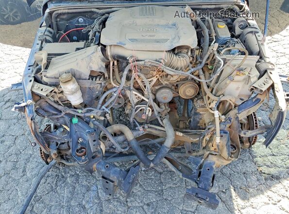 1C4BJWDG2HL669557 2017 JEEP WRANGLER Gray Engine compartment view