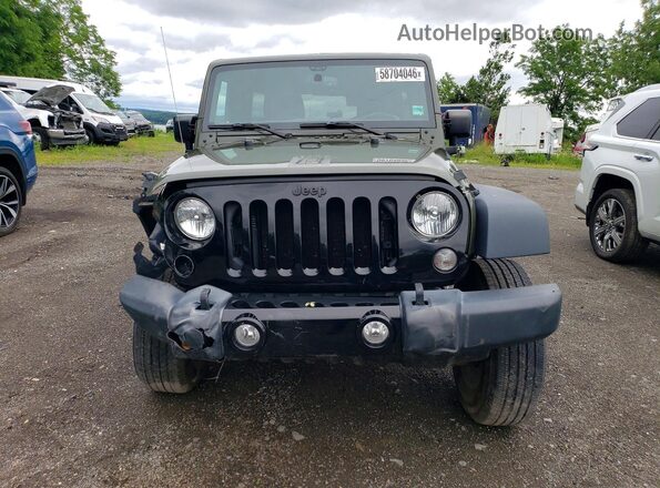 1C4BJWDG3GL107939 2016 JEEP WRANGLER Green წინა ხედი