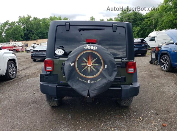 1C4BJWDG3GL107939 2016 JEEP WRANGLER Green უკანა ხედი