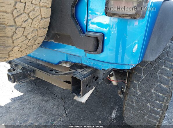 1C4BJWDG3GL125812 2016 JEEP WRANGLER UNLIMITED Blue Դիմացի տեսք