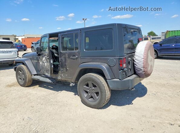 1C4BJWDG3GL152962 2016 JEEP WRANGLER Gray Rear left