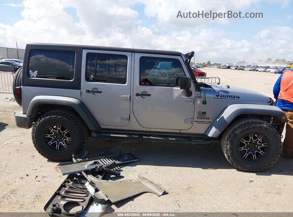 1C4BJWDG3GL178865 2016 JEEP WRANGLER UNLIMITED Silver Սալոնի 360 աստիճան տեսք