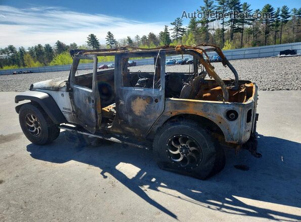 1C4BJWDG3JL889005 2018 JEEP WRANGLER Burn Trasero izquierdo