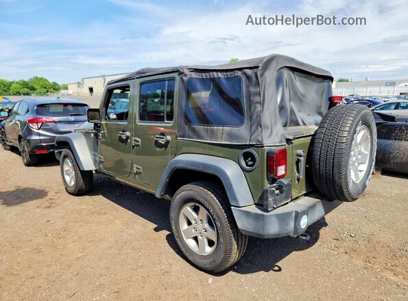 1C4BJWDG4GL144174 2016 JEEP WRANGLER Green Задня ліва чверть