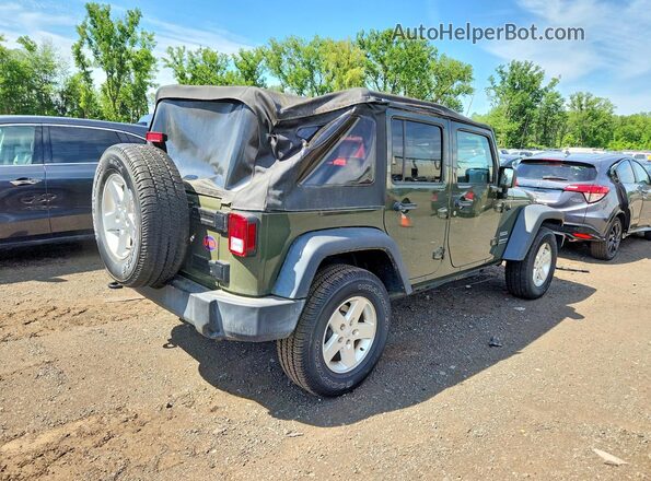 1C4BJWDG4GL144174 2016 JEEP WRANGLER Green Задня права чверть