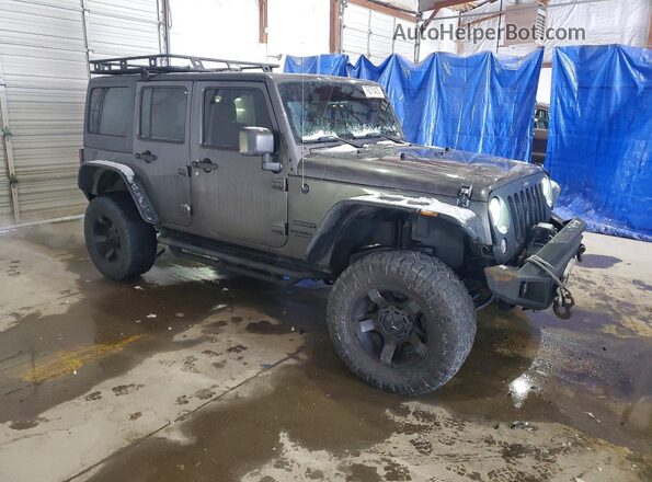 1C4BJWDG4GL205118 2016 JEEP WRANGLER Charcoal Առջևի աջ
