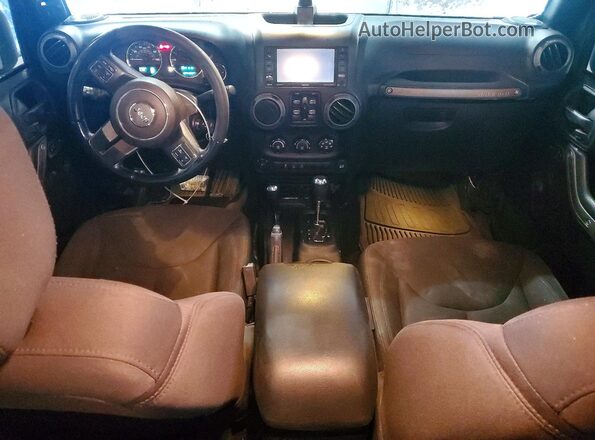 1C4BJWDG4GL205118 2016 JEEP WRANGLER Charcoal Առջևի վահանակի տեսք