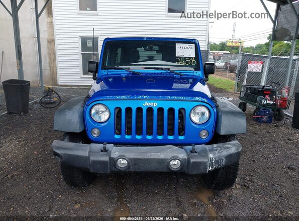 1C4BJWDG4GL253072 2016 JEEP WRANGLER UNLIMITED Blue Սարքավորումների վահանակի տեսք