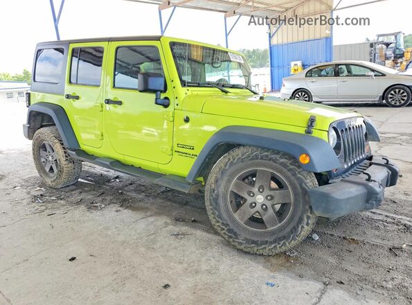 1C4BJWDG4GL277680 2016 JEEP WRANGLER Green წინა მარჯვენა