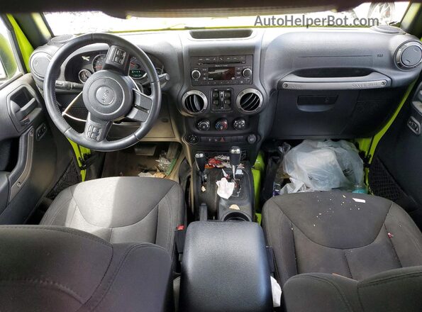 1C4BJWDG4GL277680 2016 JEEP WRANGLER Green წინა პანელის ხედი