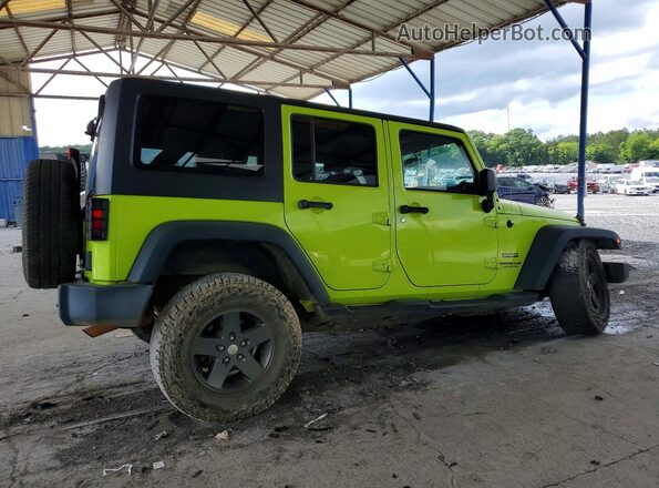 1C4BJWDG4GL277680 2016 JEEP WRANGLER Green უკანა მარჯვენა