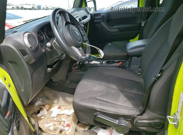 1C4BJWDG4GL277680 2016 JEEP WRANGLER Green წინა სალონის ხედი