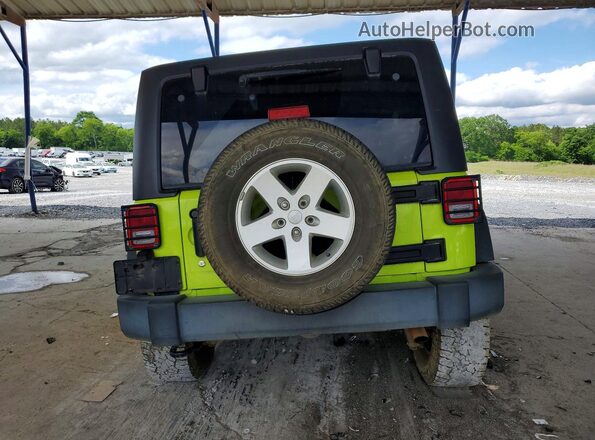 1C4BJWDG4GL277680 2016 JEEP WRANGLER Green უკანა ხედი