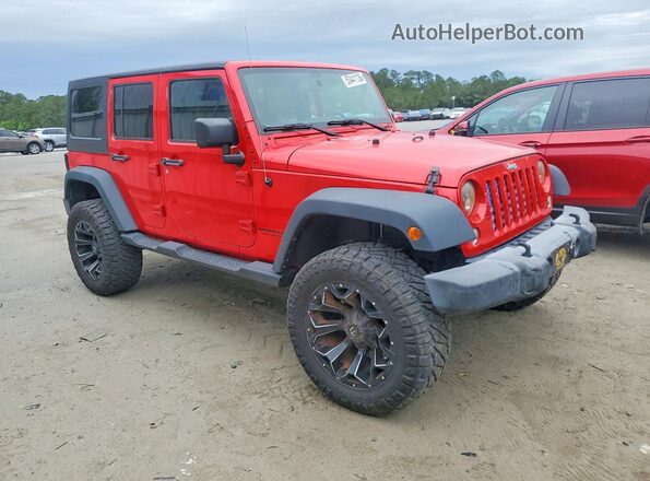 1C4BJWDG5GL247474 2016 JEEP WRANGLER Red წინა მარჯვენა