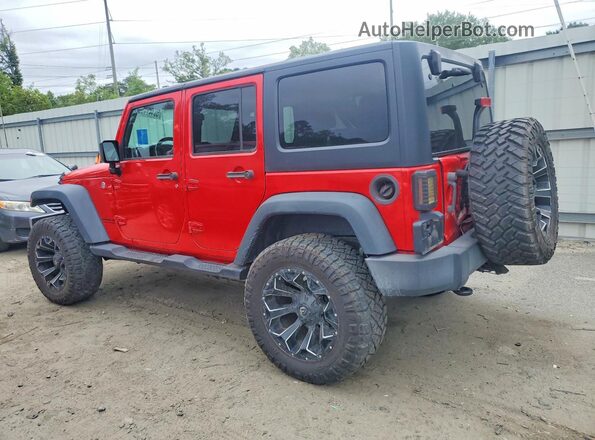1C4BJWDG5GL247474 2016 JEEP WRANGLER Red უკანა მარცხენა
