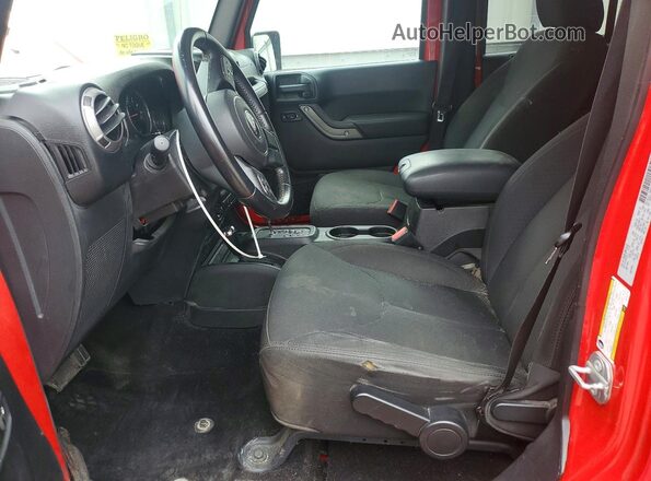 1C4BJWDG5GL247474 2016 JEEP WRANGLER Red წინა სალონის ხედი