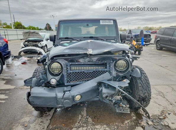1C4BJWDG5HL507101 2017 JEEP WRANGLER Black Widok z przodu