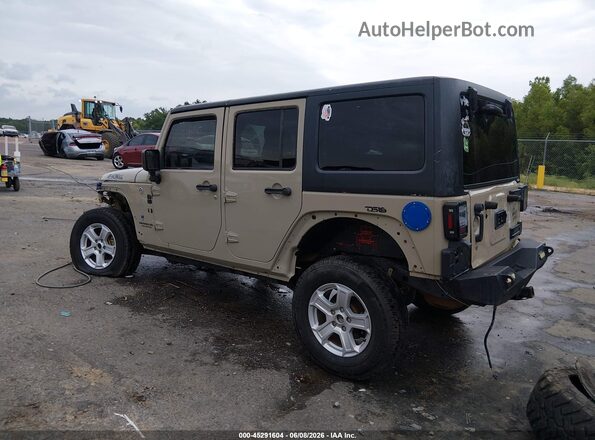 1C4BJWDG5HL580310 2017 JEEP WRANGLER UNLIMITED Brown Rear left