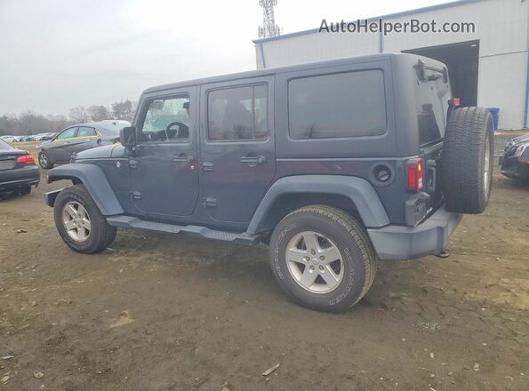 1C4BJWDG6GL333425 2016 JEEP WRANGLER Синий Задняя левая четверть