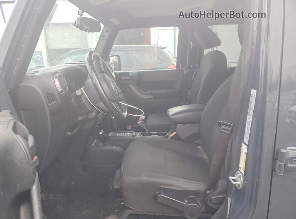 1C4BJWDG6GL333425 2016 JEEP WRANGLER Синий Вид салона спереди