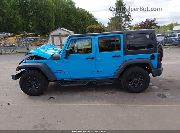 1C4BJWDG6HL568988 2017 JEEP WRANGLER UNLIMITED Blue Vista interior trasera